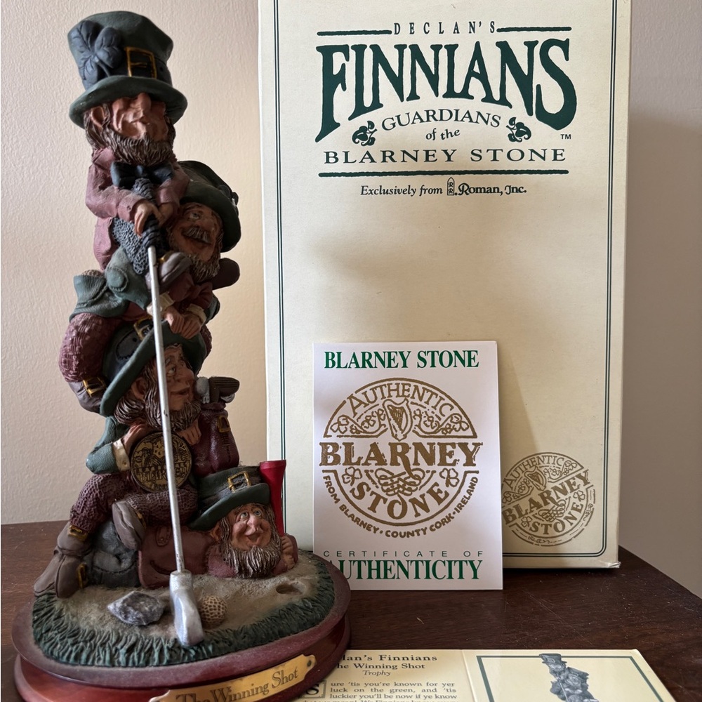 Finnian's Guardians of the Blarney Stone Figurine